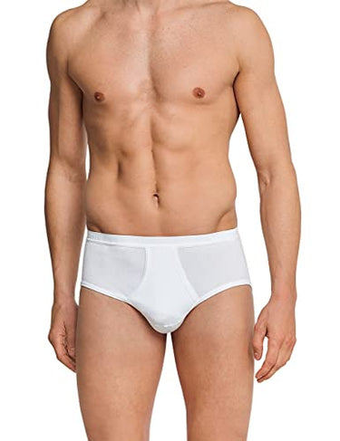 Schiesser Herren Sportslip Mit Eingriff - Original Feinripp Slip, Weiss_005128, EU im Sale